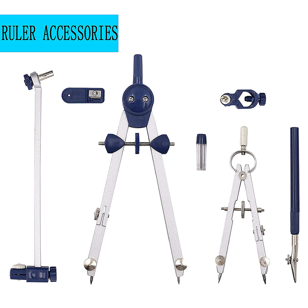 Compasso de Desenho A46M-9Pc p - Math Geometry Set With Compass avaliação e preço