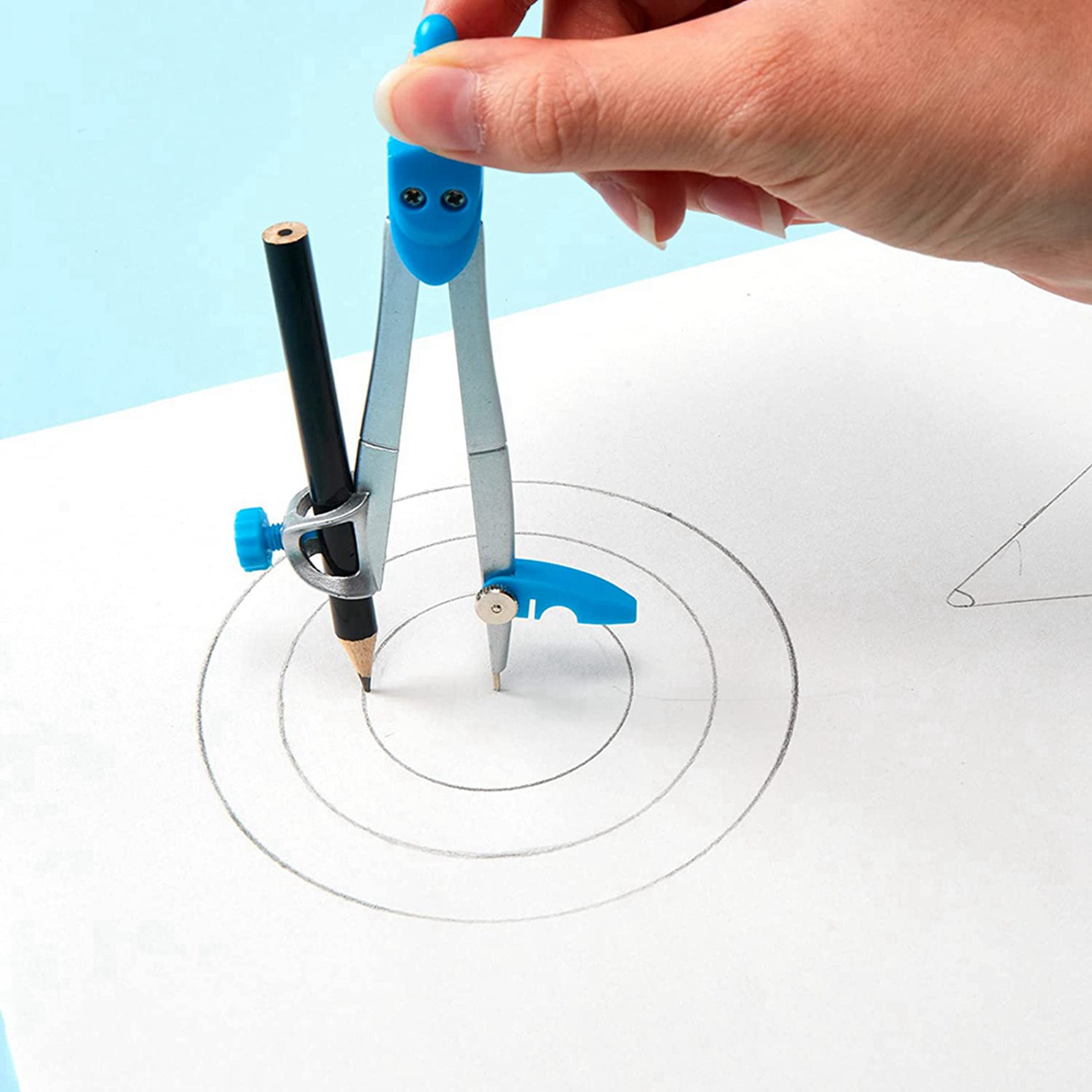 Conjunto de instrumentos de ge - Math Geometry Set With Compass avaliação e preço